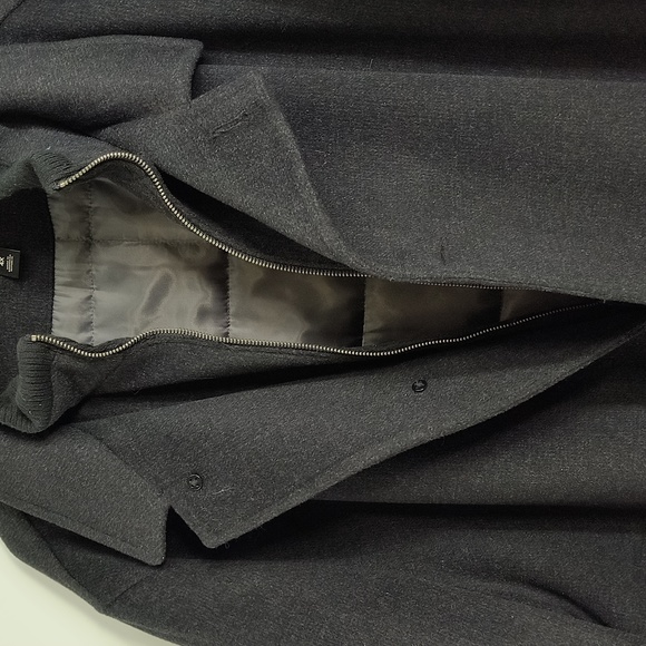 Pronto Uomo lined black heavy winter coat-sz 4X - Picture 5 of 8